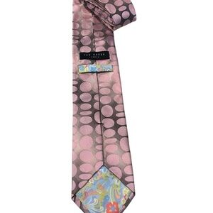 Ted Baker Pink Polka Dot Tie